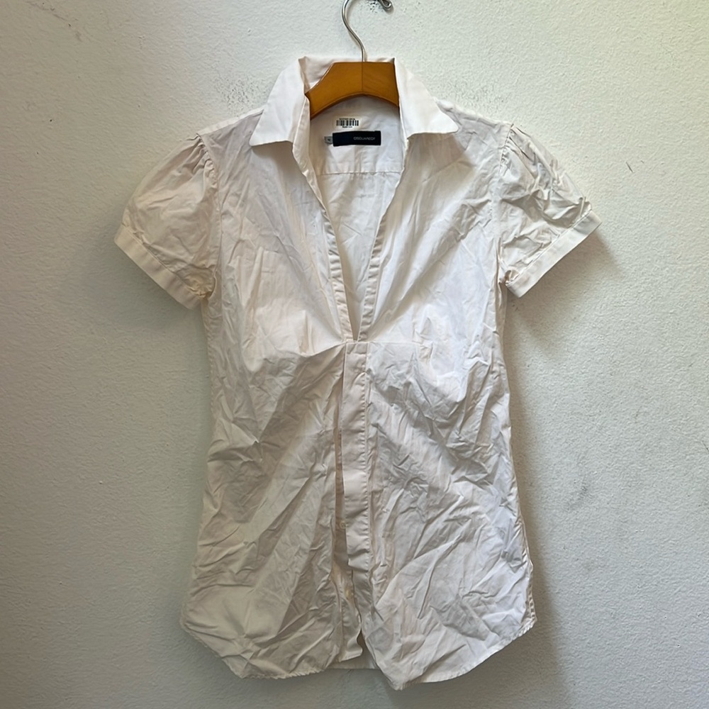 Dsquared2 White Button Down Shirt - image 1